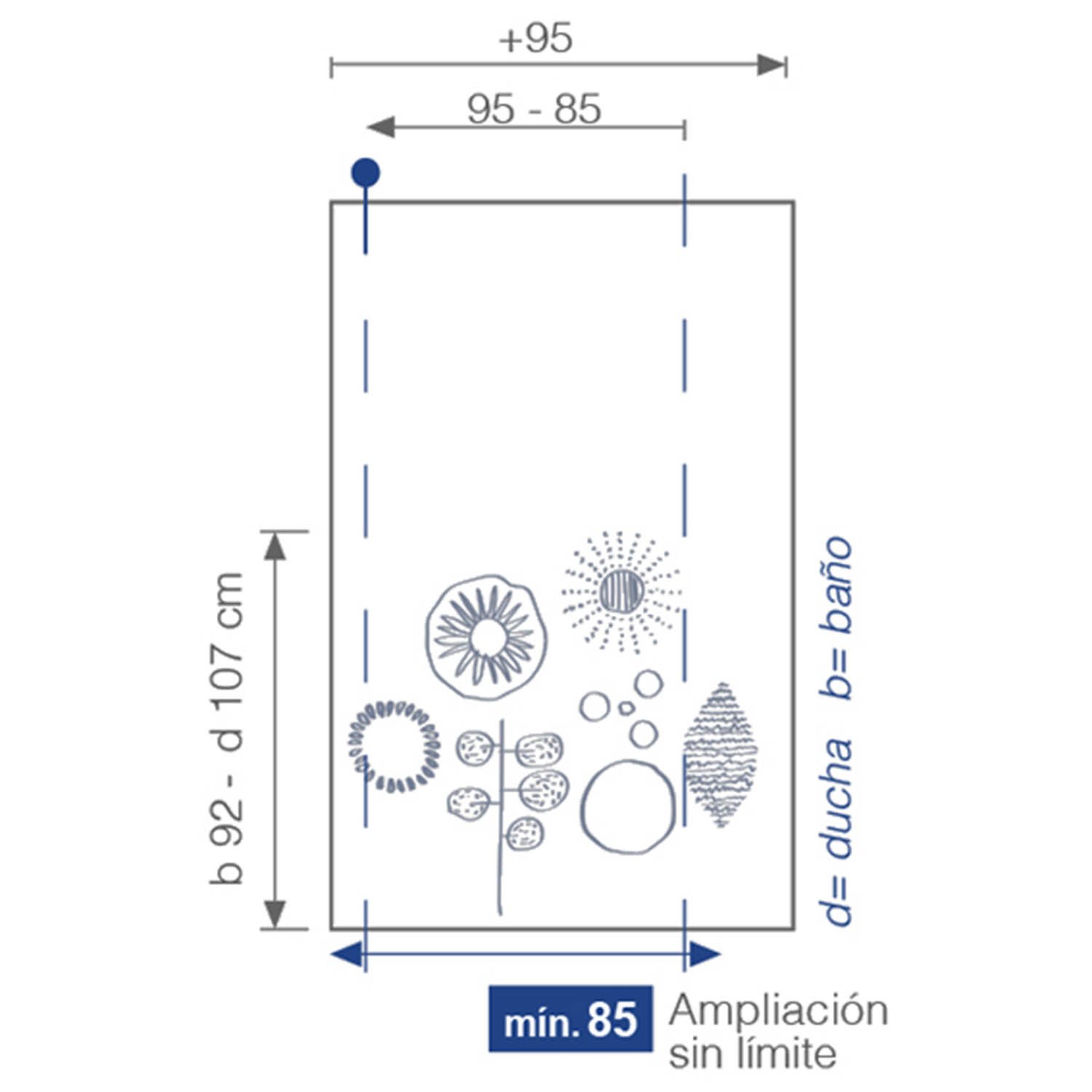 Producto para baño a medida con instalación profesional en Las Rozas